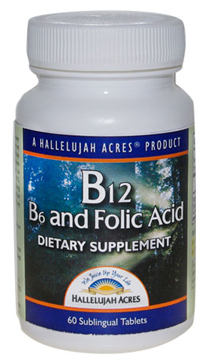 B12, B6, Folic Acid Supplement